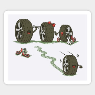 Training Wheels Magnet